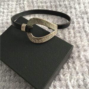 SAACHI leather wrap bracelet